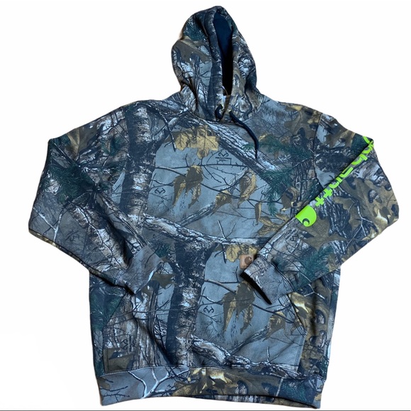 carhartt camo pullover hoodie
